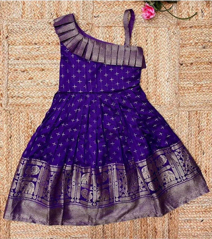 Jacquard Kids Wear  Kids Gowns