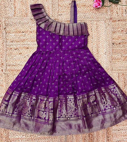 Jacquard Kids Wear  Kids Gowns