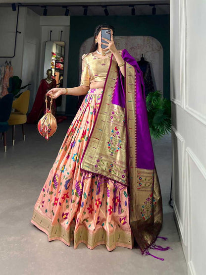 Jacquard Silk Kesh134 Aakanksha-2021Pec Lehengas  Chaniya Choli Traditional Silk Lehengas