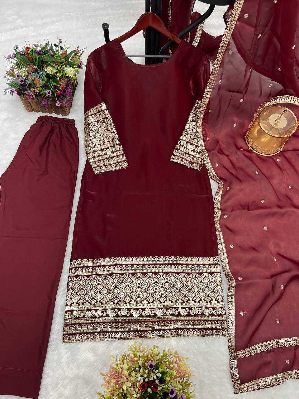 Jimmy Choo Kesh228 537 Suits & Dresses Islamic Clothing  Pakistani Ladies Silk Long Kurtis Suits