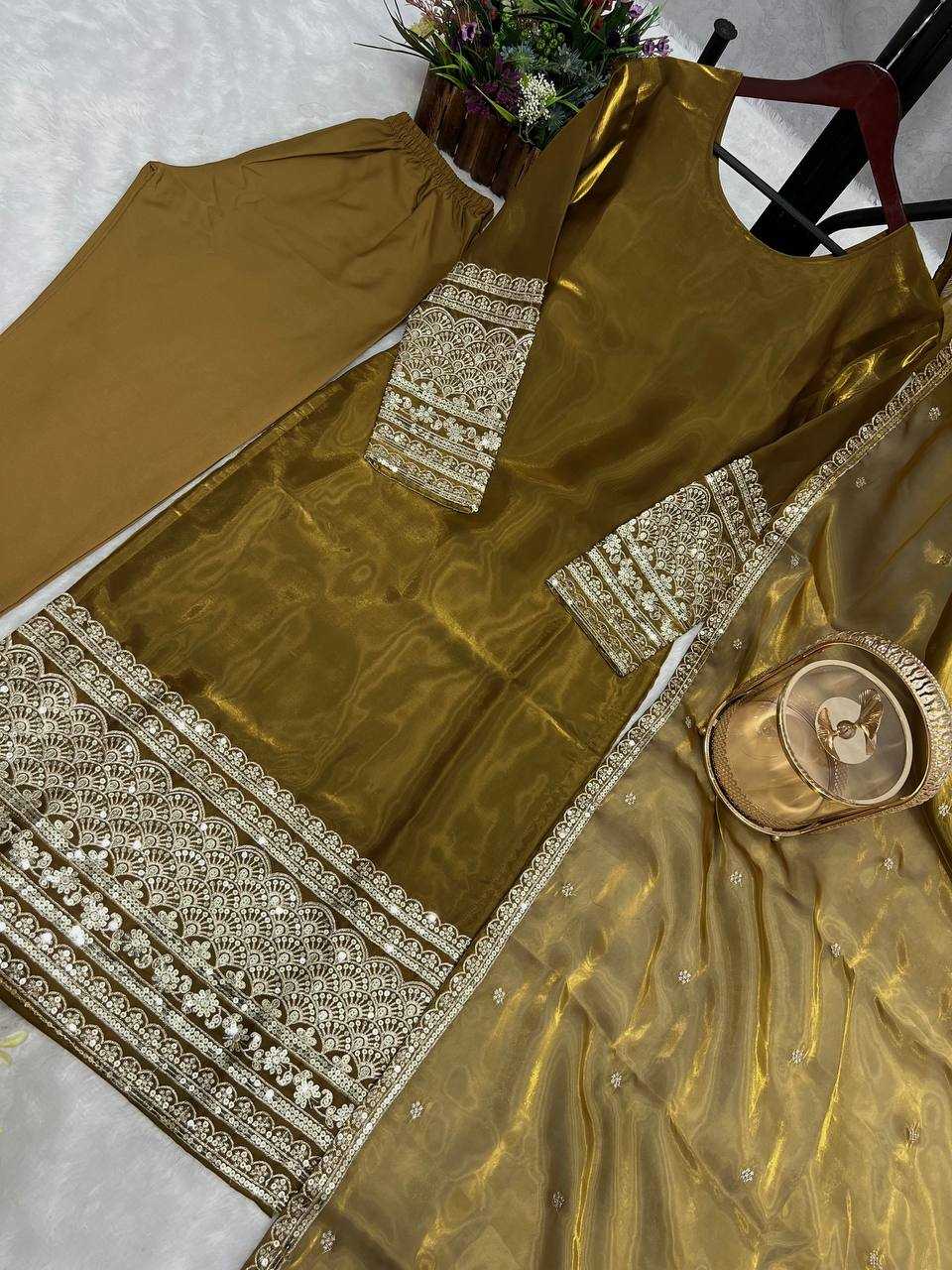 Jimmy Choo Kesh228 537 Suits & Dresses Islamic Clothing  Pakistani Ladies Silk Long Kurtis Suits