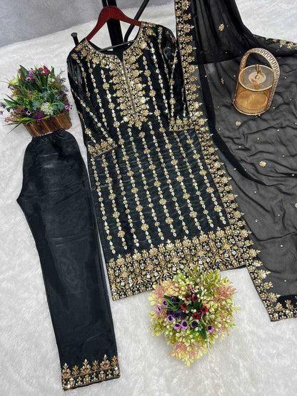 Jimmy Choo Kesh228 552 Suits & Dresses Islamic Clothing  Pakistani Ladies Silk Long Kurtis Suits