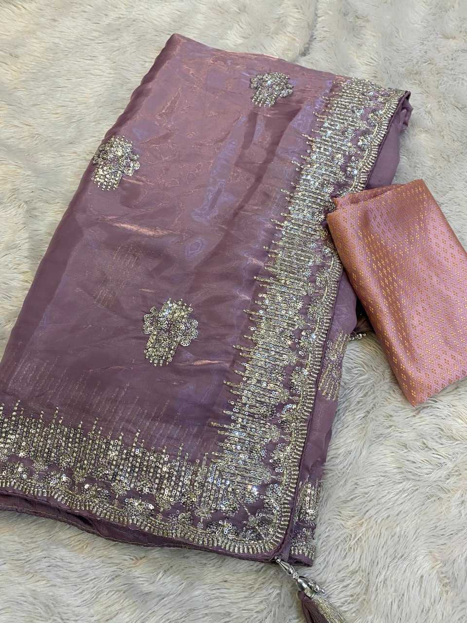 Jimmy Choo Rrs 02 Sarees  Jimmy Choo Party Wear Fancy Rakhi Sarees