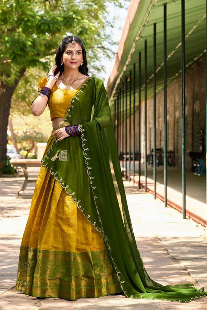 Kanjivaram Silk Lcb 2020 Lehengas  Fancy Lehenga