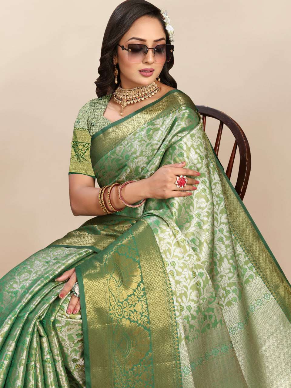 Kanjivaram Silk Rdy 4228 (Sulekha)  Sarees