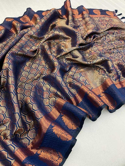 Kanjivaram Silk Rin186 Rvv25 Silk Sarees  Kanjeevaram Soft Silk Pattu Sarees