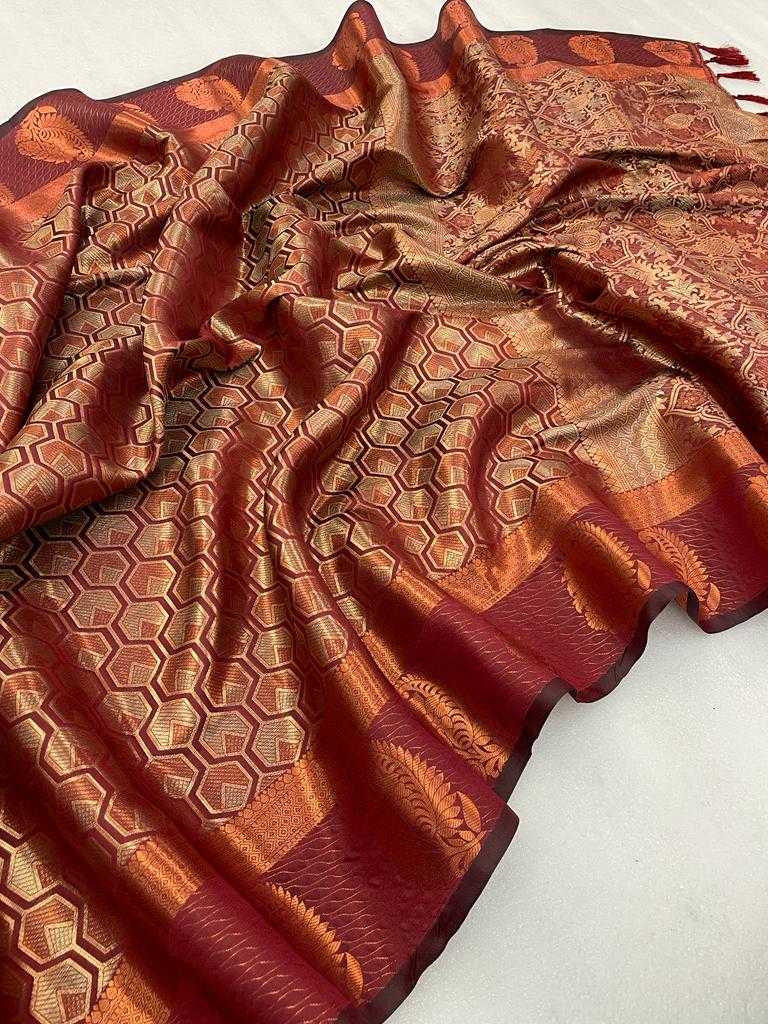 Kanjivaram Silk Rin186 Rvv25 Silk Sarees  Kanjeevaram Soft Silk Pattu Sarees