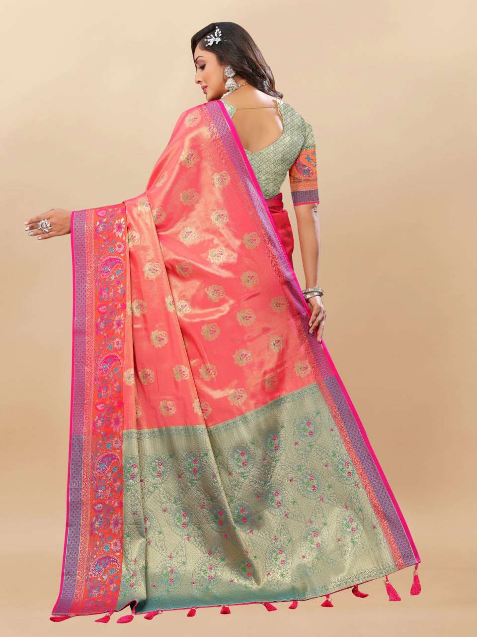 Kanjivaram Silk Rmnx- 299  Sarees