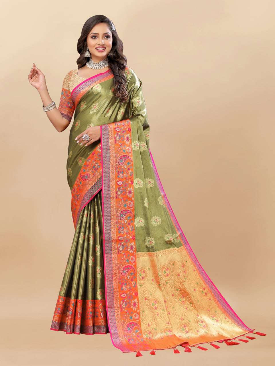 Kanjivaram Silk Rmnx- 299  Sarees