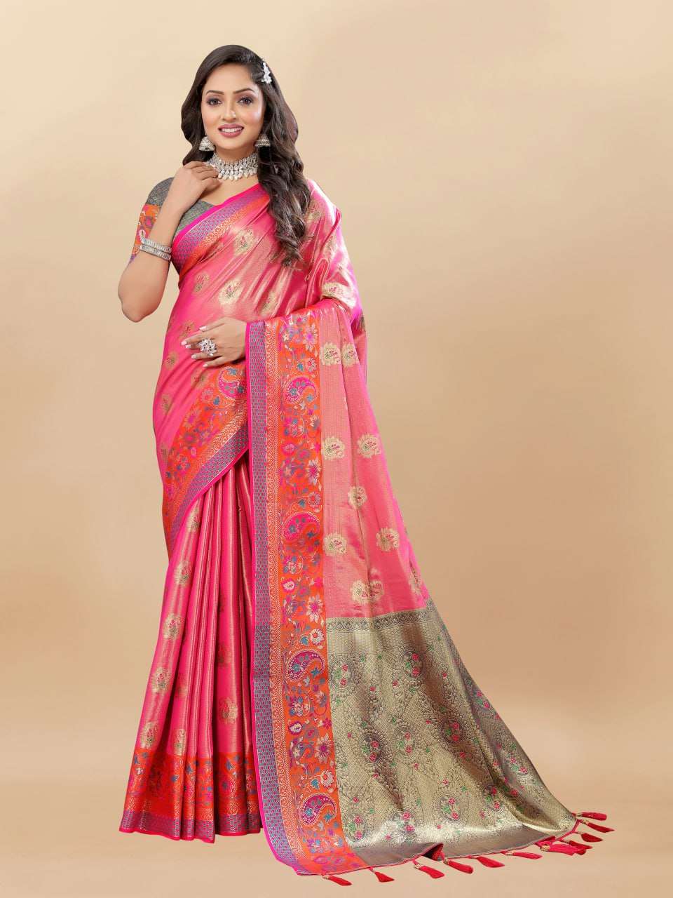 Kanjivaram Silk Rmnx- 299  Sarees