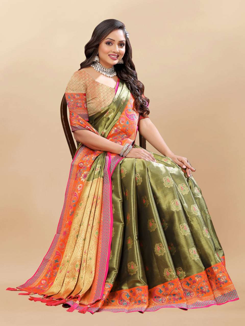 Kanjivaram Silk Rmnx- 299  Sarees