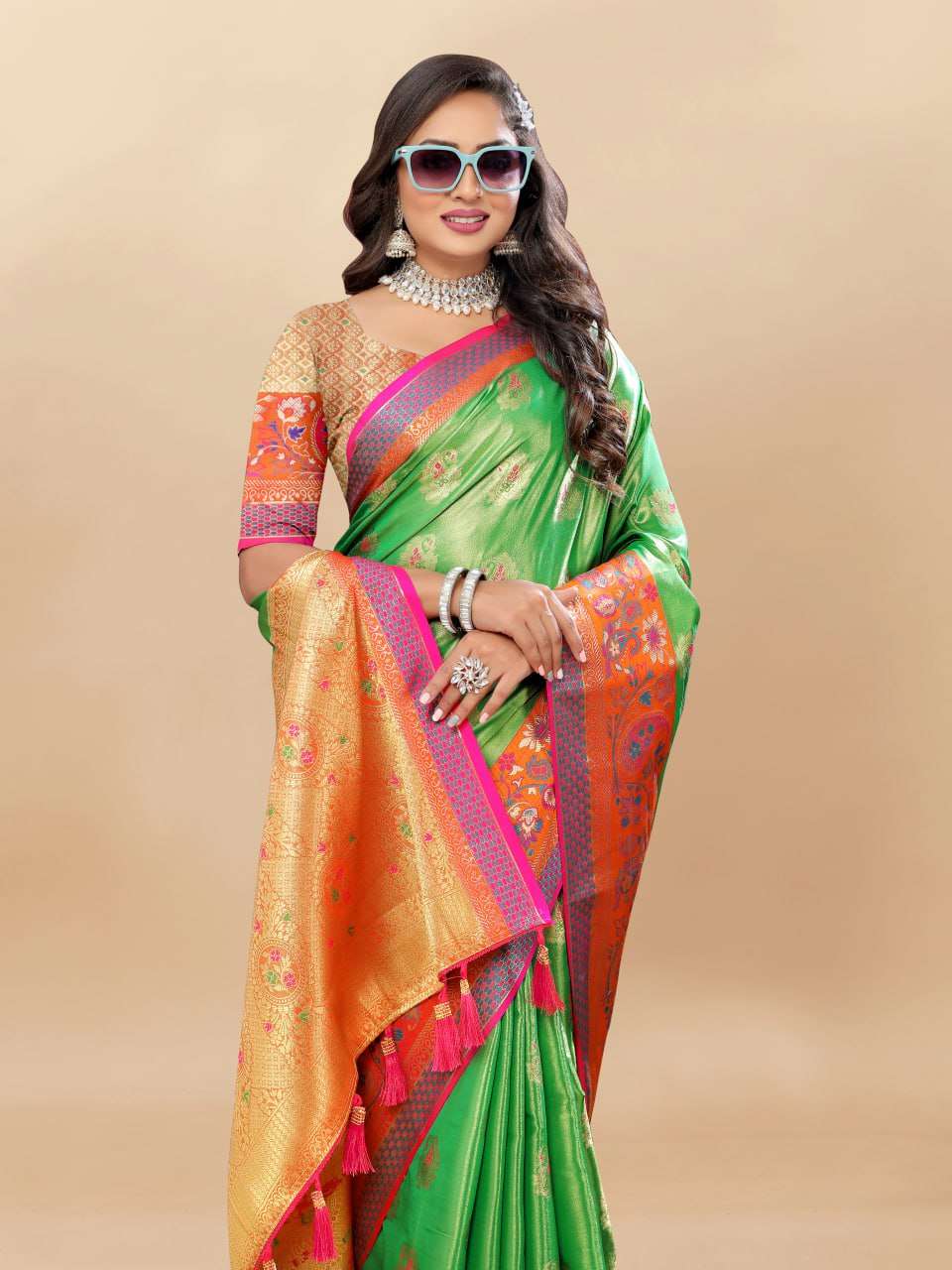 Kanjivaram Silk Rmnx- 299  Sarees