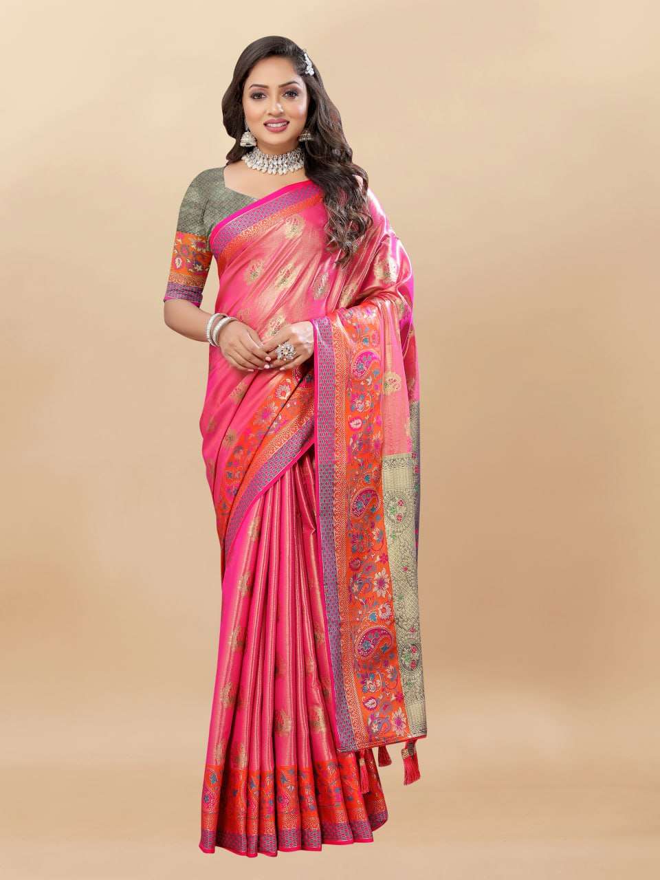 Kanjivaram Silk Rmnx- 299  Sarees