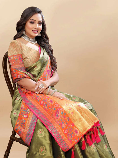 Kanjivaram Silk Rmnx- 299  Sarees