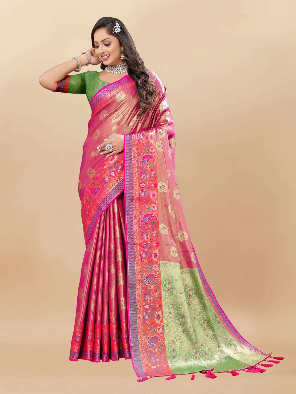 Kanjivaram Silk Rmnx- 299  Sarees