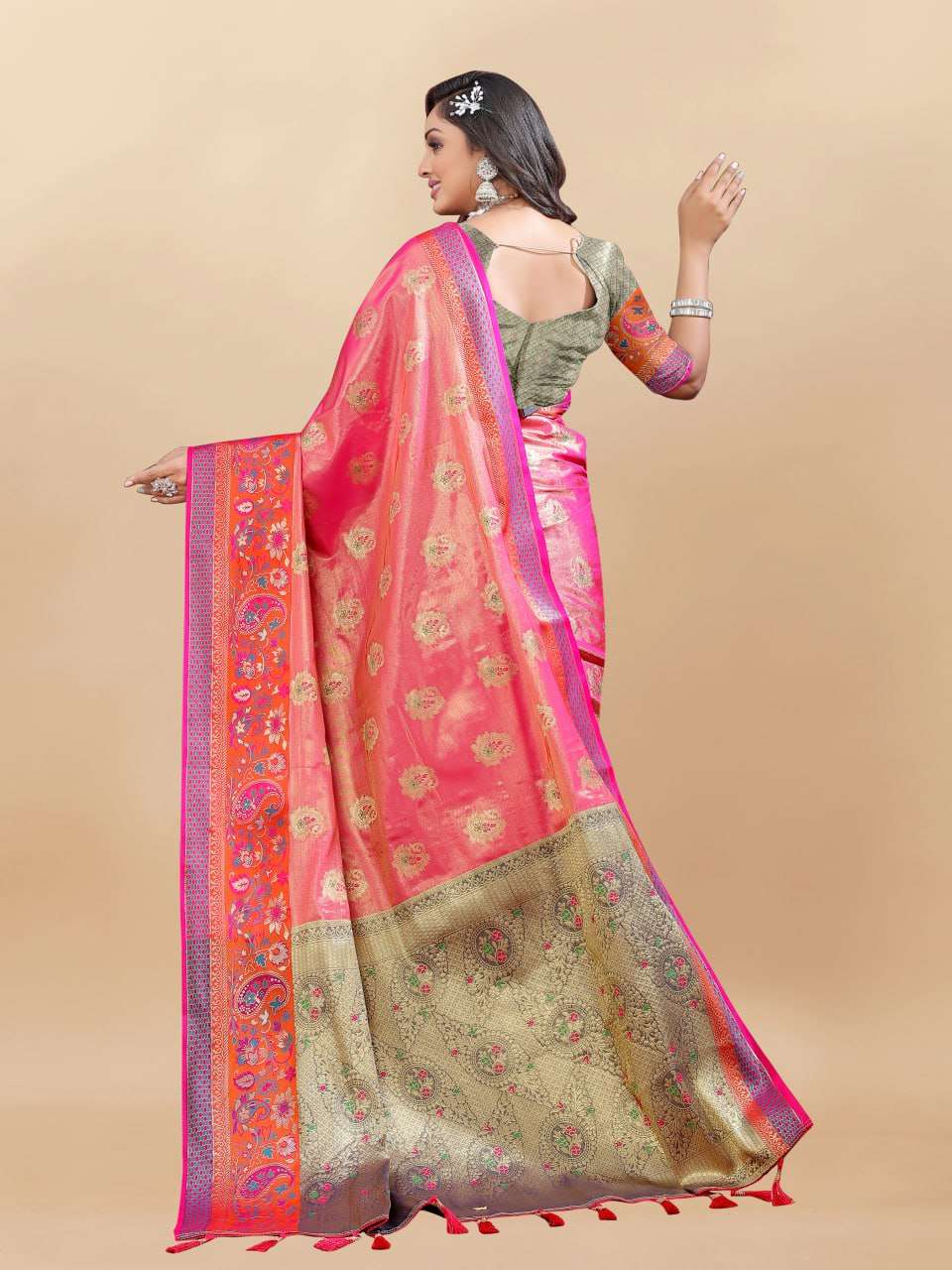 Kanjivaram Silk Rmnx- 299  Sarees