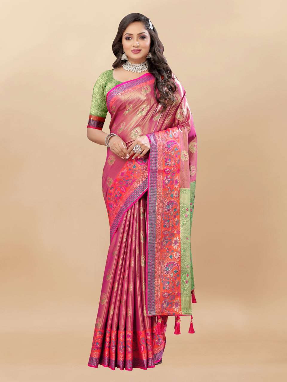 Kanjivaram Silk Rmnx- 299  Sarees