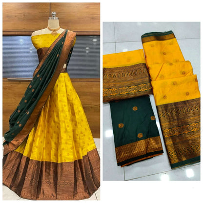 Kanjivaram Silk Rpvr Believe Lehengas  Traditional Lehengas