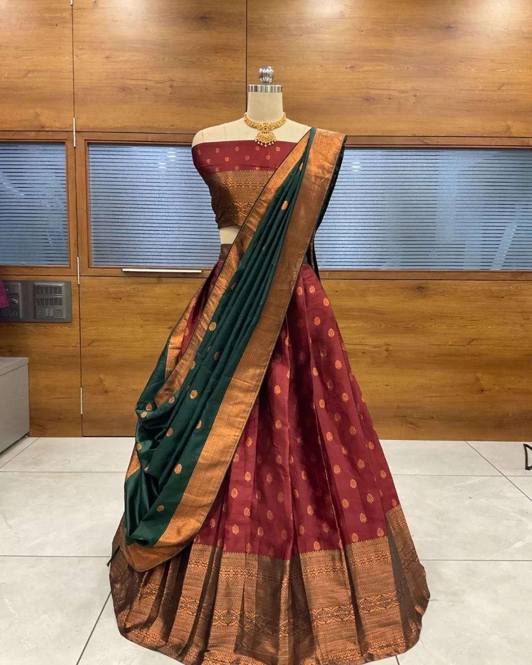 Kanjivaram Silk Rpvr Believe Lehengas  Traditional Lehengas