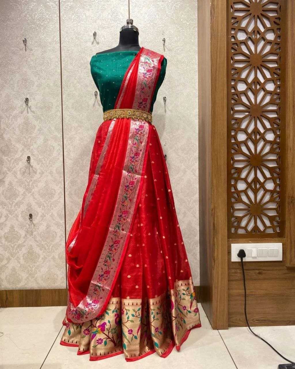 Kanjivaram Silk Rpvr Now Lehengas  Traditional Lehenga E