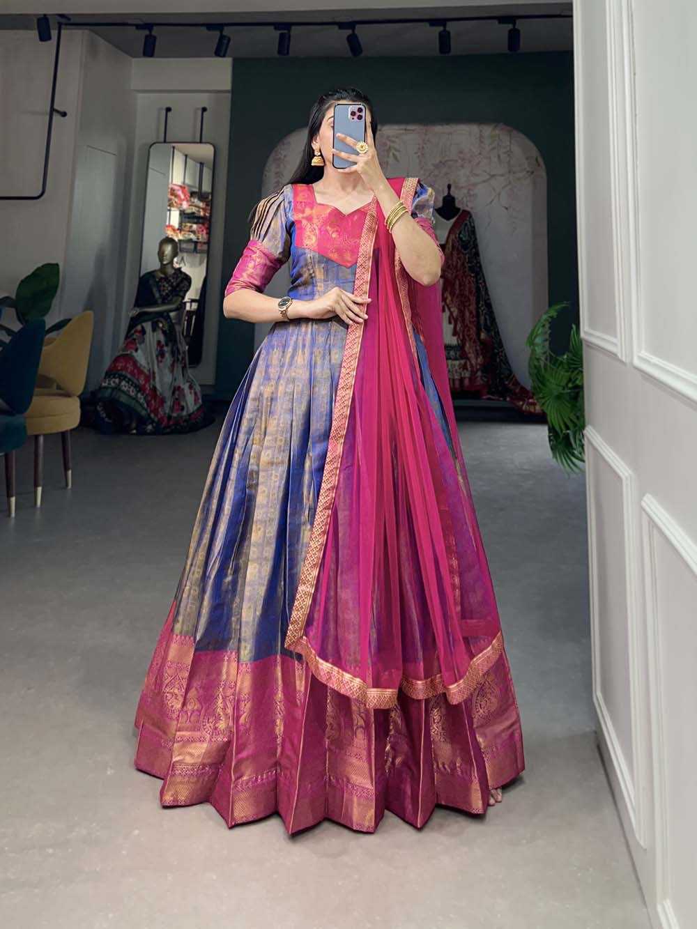 Kanjivaram Silk Ygf 5307  Gowns