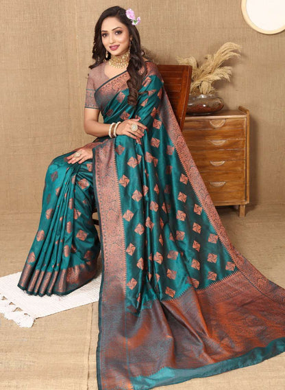 Katan Silk Rmnx- 289  Sarees