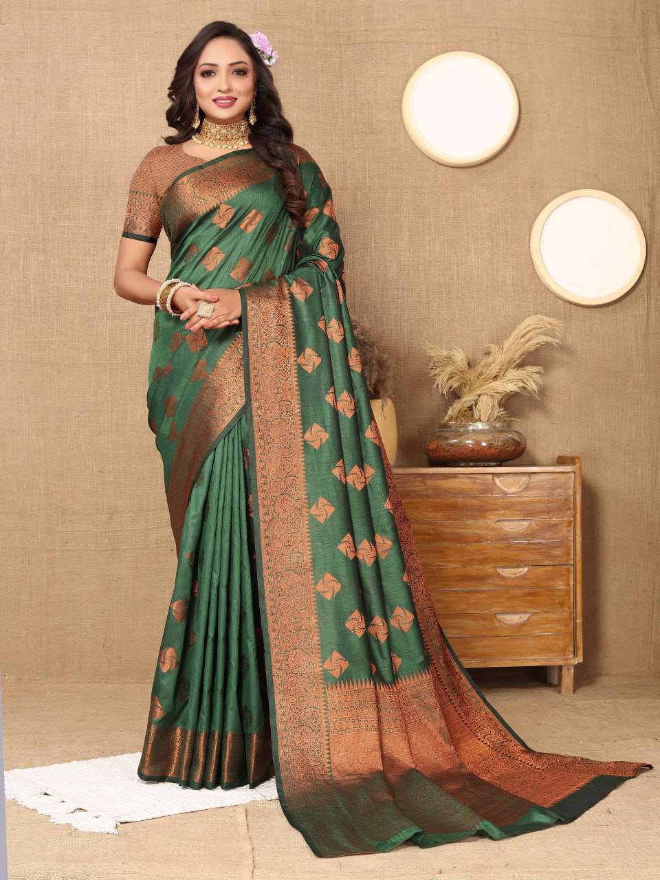 Katan Silk Rmnx- 289  Sarees