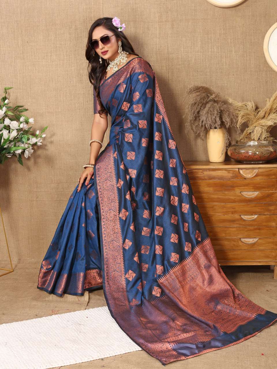 Katan Silk Rmnx- 289  Sarees