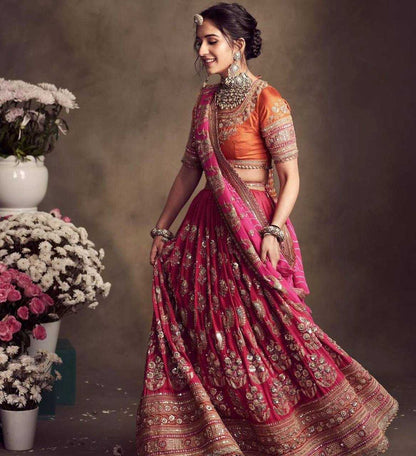 Kesh127 008 Lehengas  Traditional Embroidered Lehengas