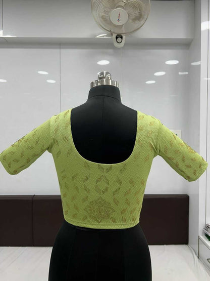 Kesh231 Asha Readymade Blouse  Stretchable Fashion Blouse