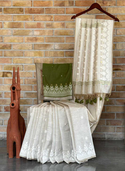 Khadi Cotton Rae Khadi  Sarees