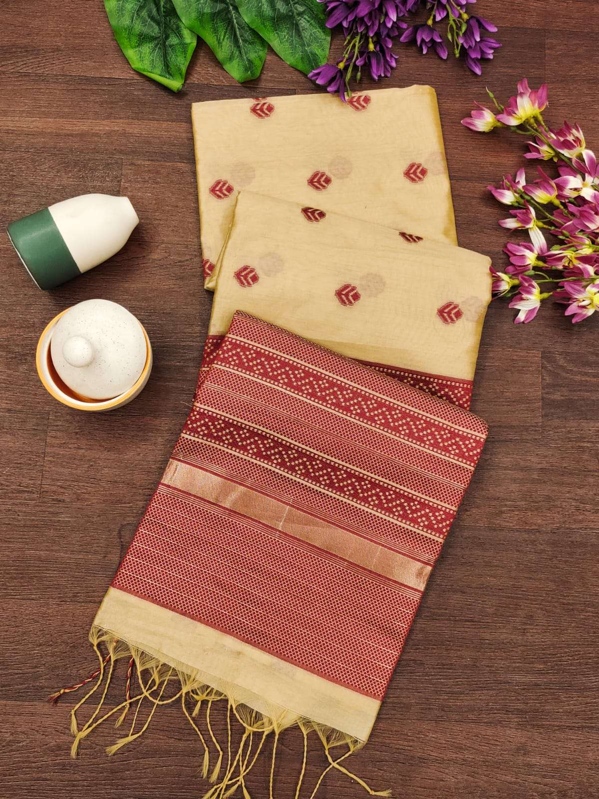 Khadi Kesh101 Ant08 Silk Sarees  Soft Silk Jamdani Khadi Silk Sarees