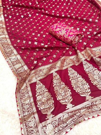 Khadi Silk Kesh101 Ant01  Saree