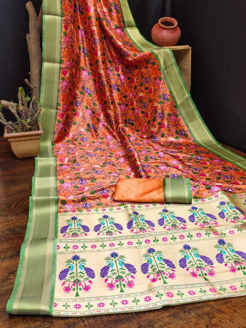 Lichi Silk Kesh183 Sajni Silk Sarees  Banarasi Silk Paithani Soft Silk Printed Silk Pure Silk Sarees