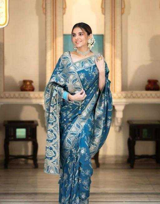 Lichi Silk Rin179 654 Sarees  Dola Silk Zari Border Silk Wedding Outfits Sarees