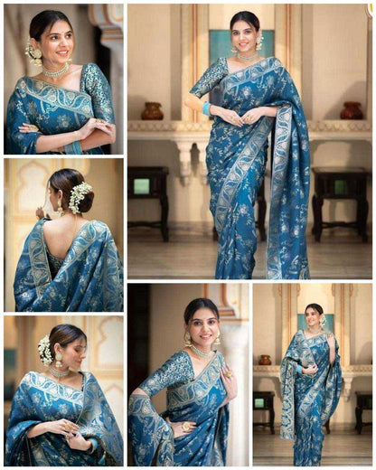 Lichi Silk Rin179 654 Sarees  Dola Silk Zari Border Silk Wedding Outfits Sarees