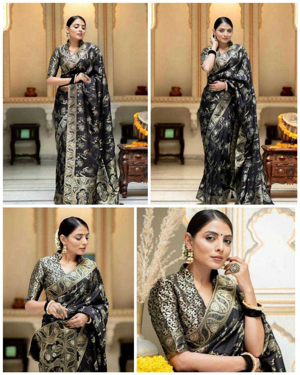 Lichi Silk Rin179 654 Sarees  Dola Silk Zari Border Silk Wedding Outfits Sarees