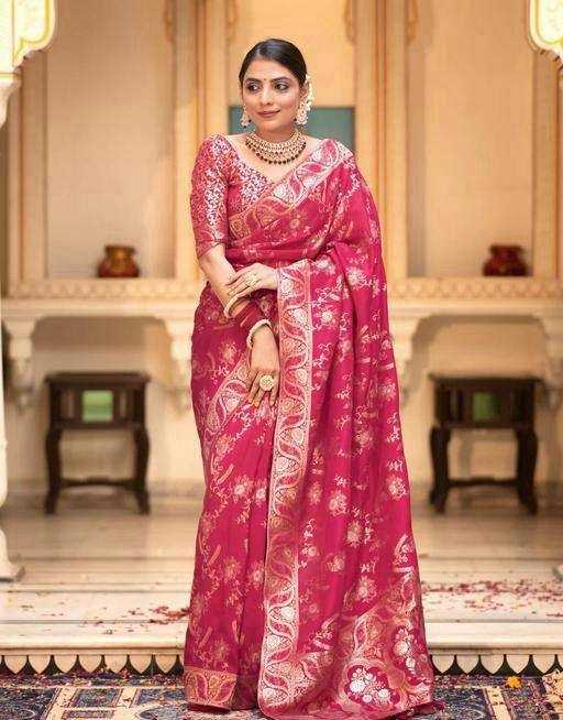 Lichi Silk Rin179 654 Sarees  Dola Silk Zari Border Silk Wedding Outfits Sarees