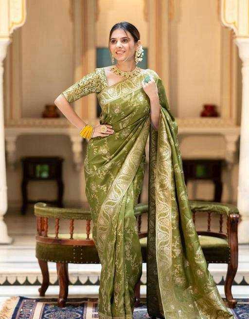 Lichi Silk Rin179 654 Sarees  Dola Silk Zari Border Silk Wedding Outfits Sarees