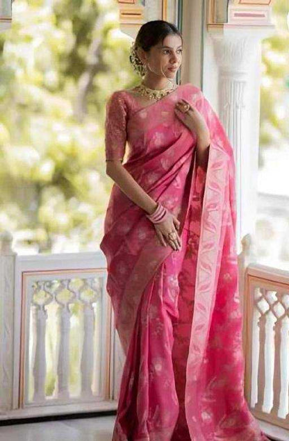 Lichi Silk Rin179 654 Sarees  Dola Silk Zari Border Silk Wedding Outfits Sarees