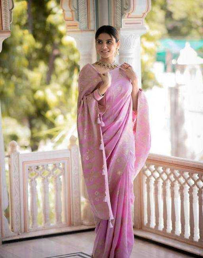 Lichi Silk Rin179 654 Sarees  Dola Silk Zari Border Silk Wedding Outfits Sarees