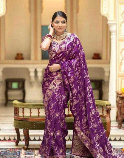 Lichi Silk Rin179 654 Sarees  Dola Silk Zari Border Silk Wedding Outfits Sarees