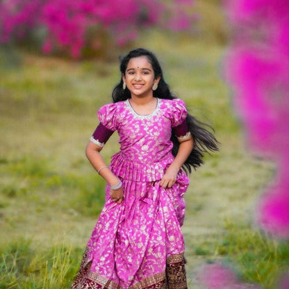 Lichi Silk Rin192 7937 Kids Wear  Kids Lehengas