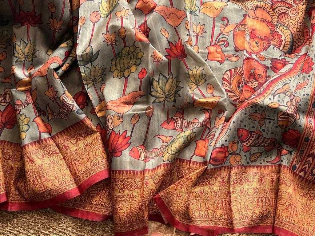 Linen Ant Some Saree  Printed,Cotton Linen,Fancy Saree