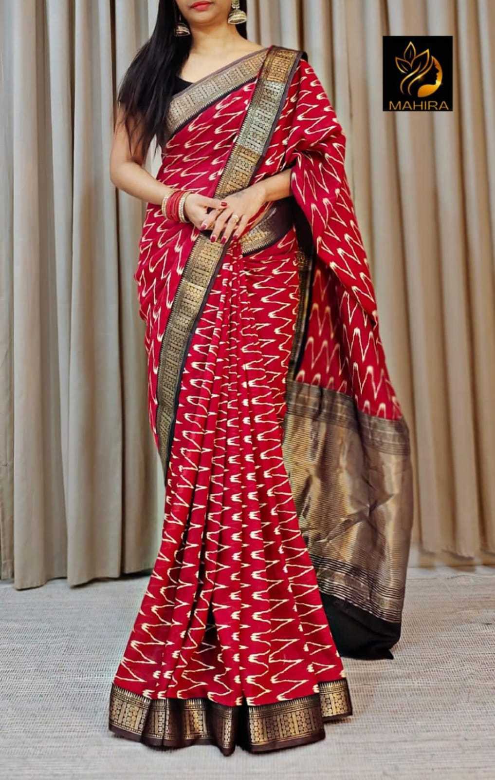 Linen Mkd Organic  Sarees