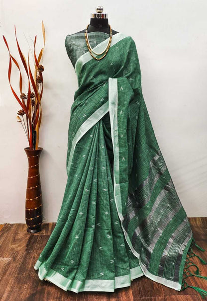 Linen Nyc Having  Sarees