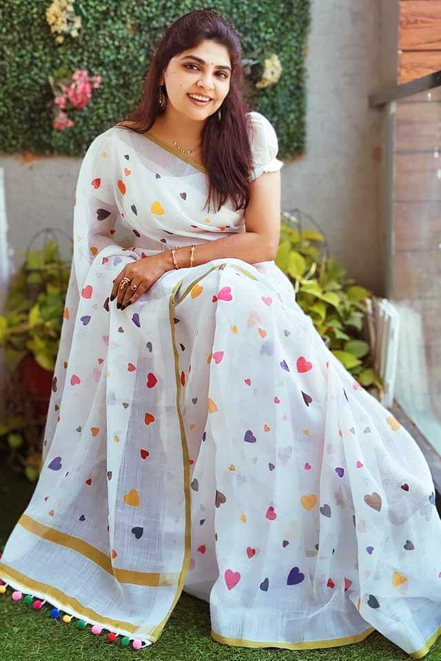 Linen Sri 229  Sarees