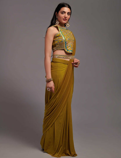 Malay Satin Silk Rvt 548  Sarees