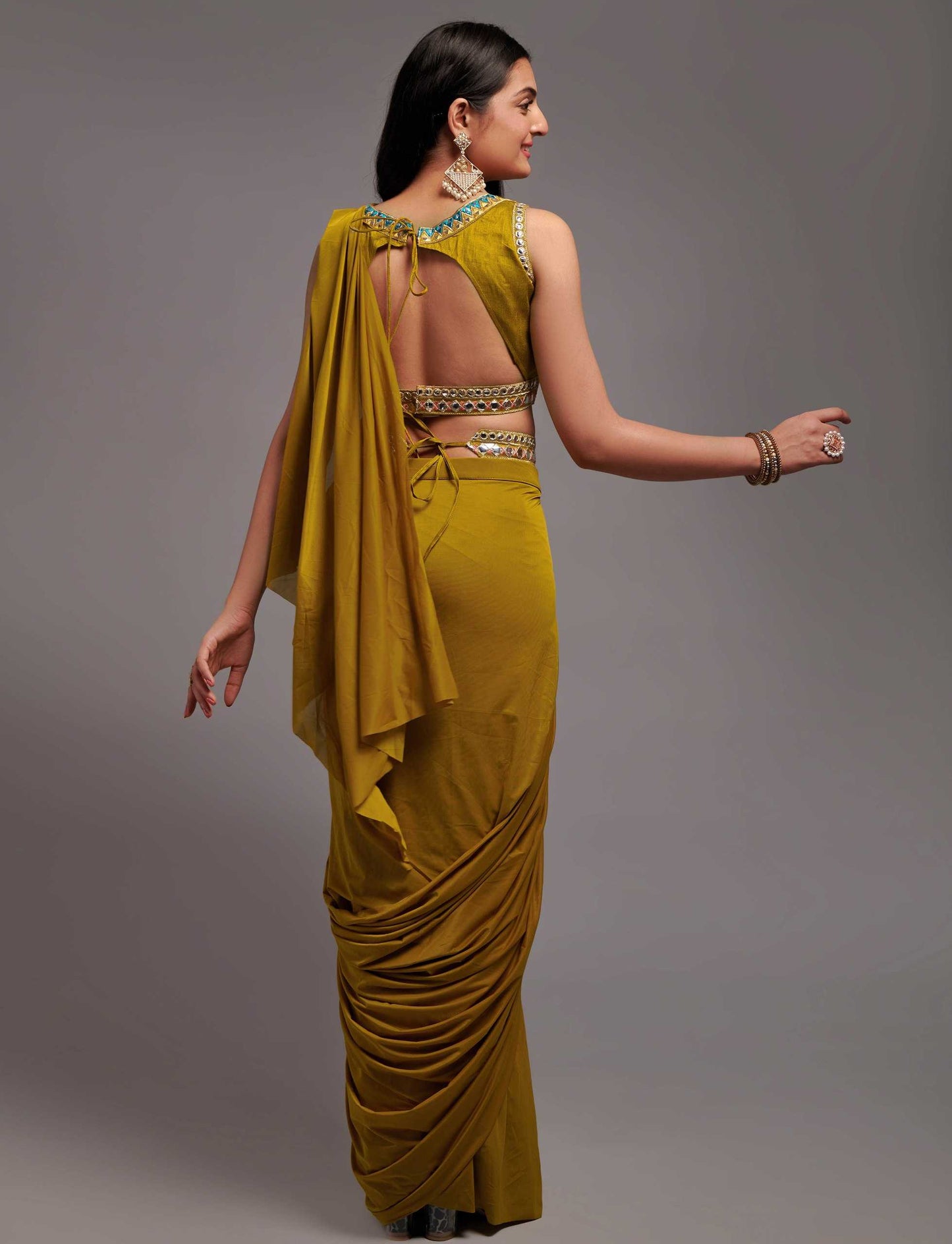 Malay Satin Silk Rvt 548  Sarees