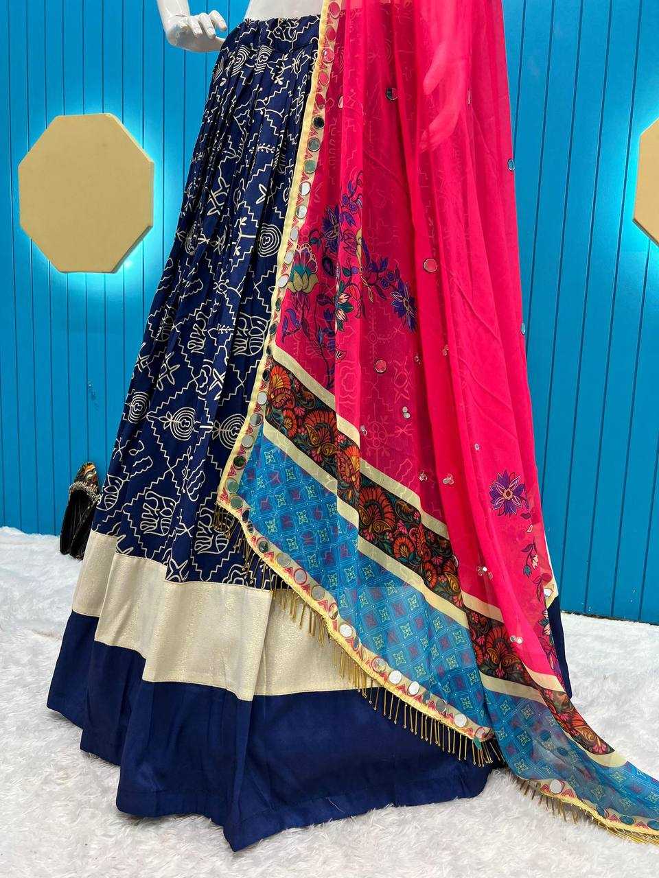 Maslin Rin141 613 Lehengas  Navratri Chaniya Choli Traditional Lehenga